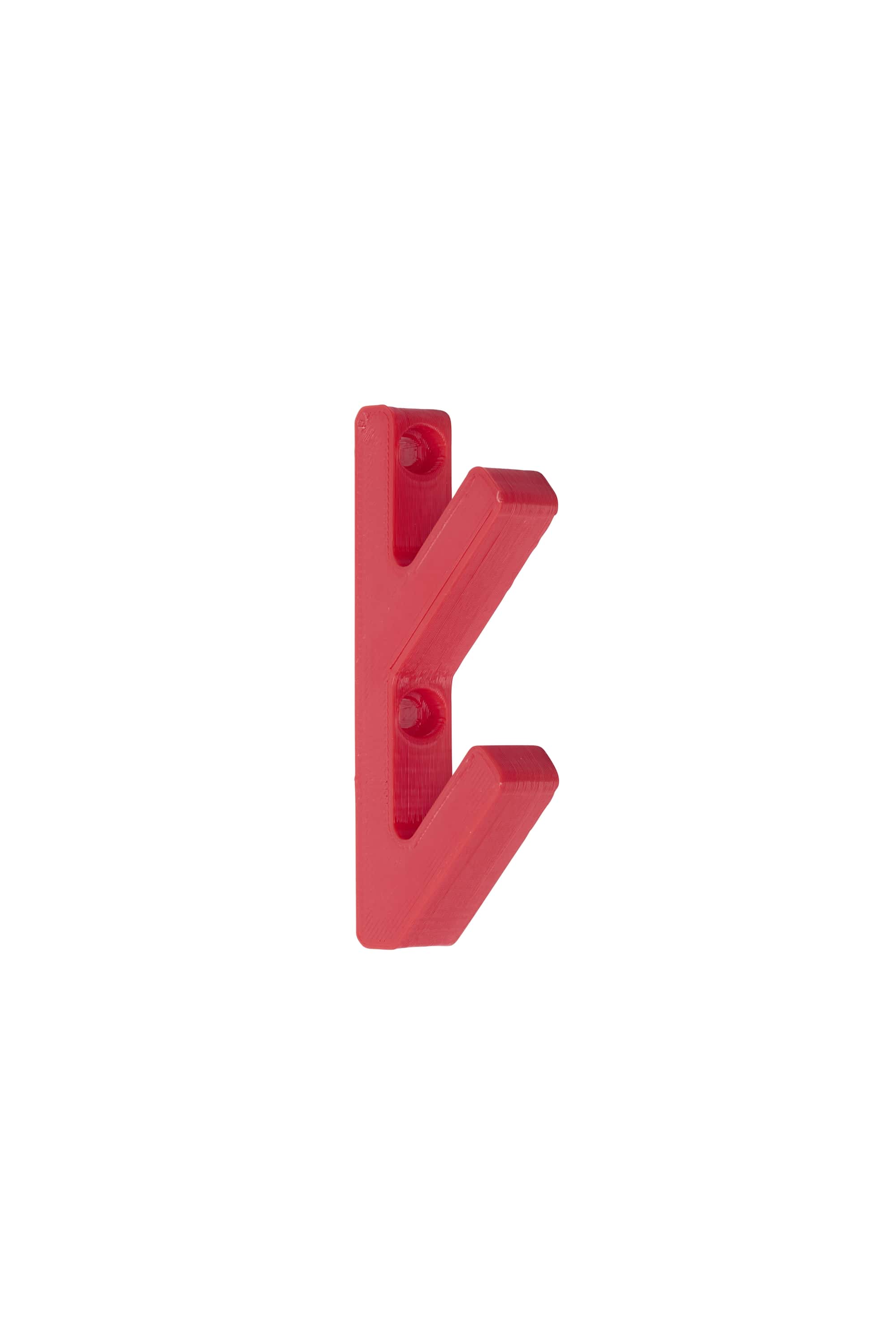 Crochets 3D (2 pièces) Palissar® - Rouge
