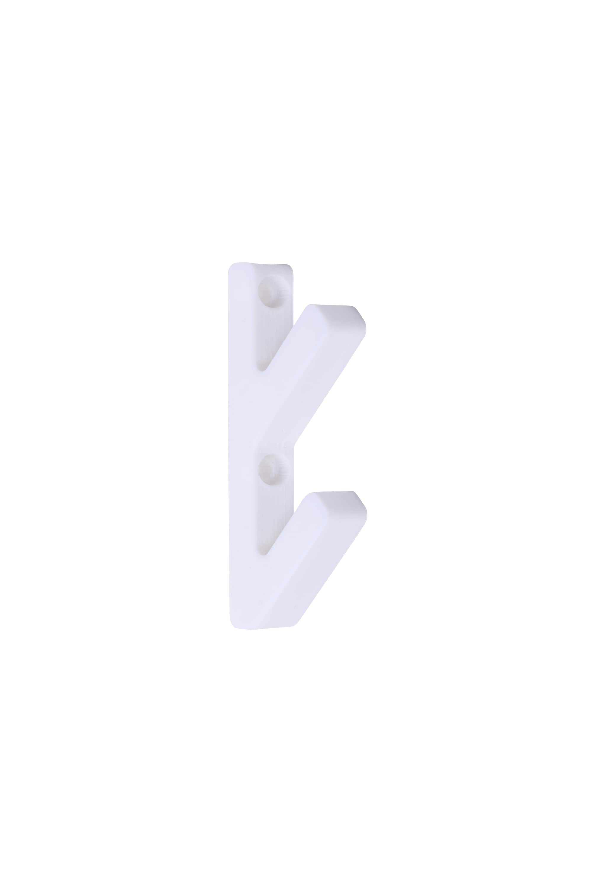 Ganci 3D (2 pezzi) Palissar® - Bianco