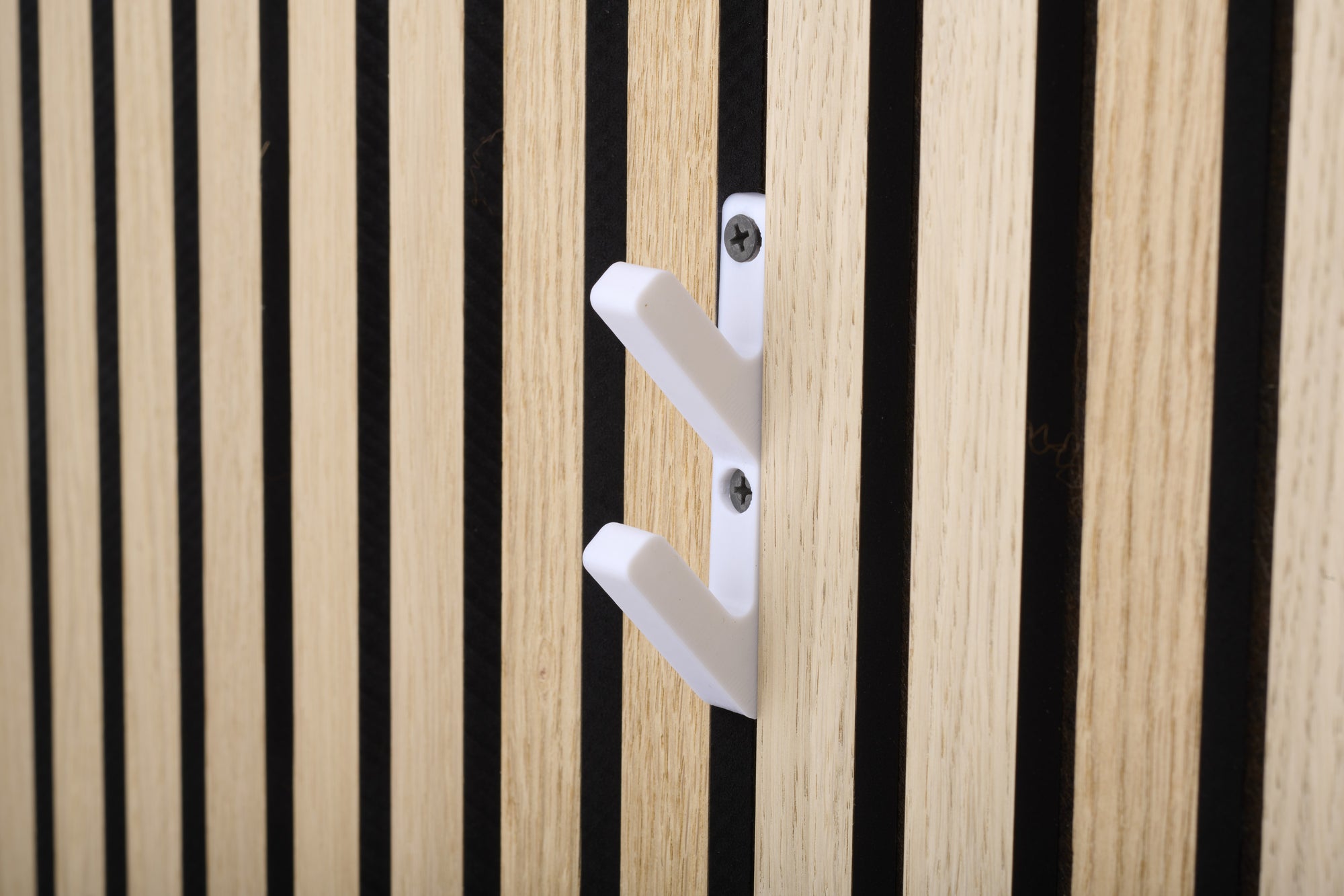 Ganci 3D (2 pezzi) Palissar® - Bianco