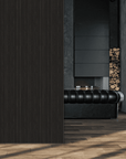 Akustikpaneele Palissar® Exklusiv|300 x60 cm - Black Oak - Palissar
