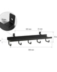 Palissar® Shelf – Ablage mit 5 Haken für Akustikpaneele - Palissar
