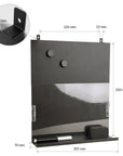 Palissar® Magnetic Board mit Ablage und Magneten - Palissar