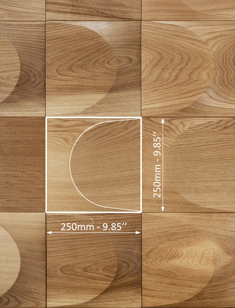 Palissar® Signature 3D-Paneel | Arch