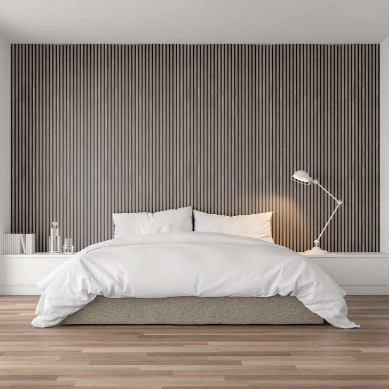 Pannelli acustici Palissar® Exclusive | 300x60 cm - Rovere Grigio