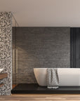 Akustikpaneele Palissar® Exklusiv|300 x60 cm - Black Oak - Palissar