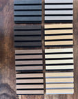 Scatola campione con pannelli in legno Palissar® Standard | Colori multipli