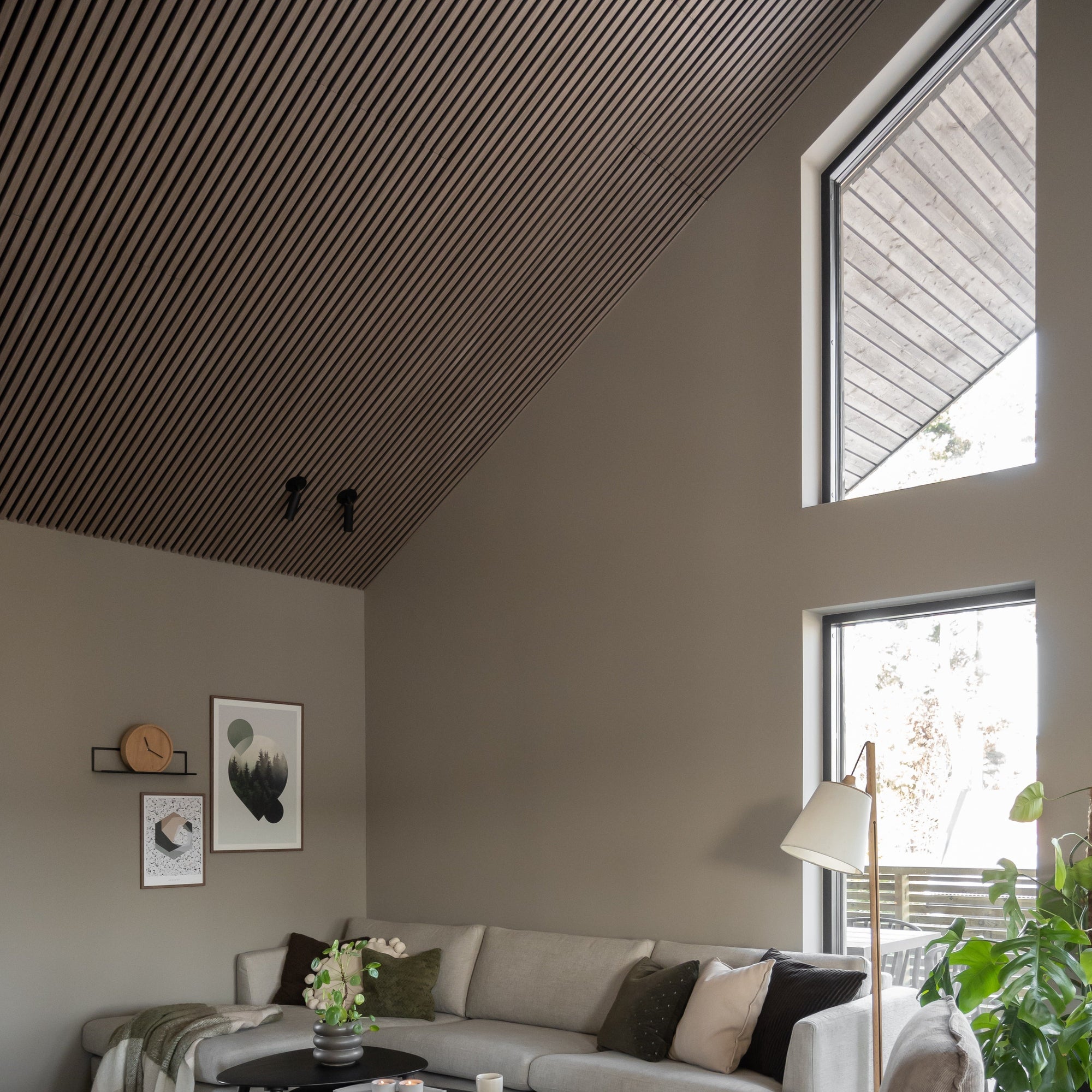 Pannelli acustici Palissar® Premium | 244x60 cm - Noce
