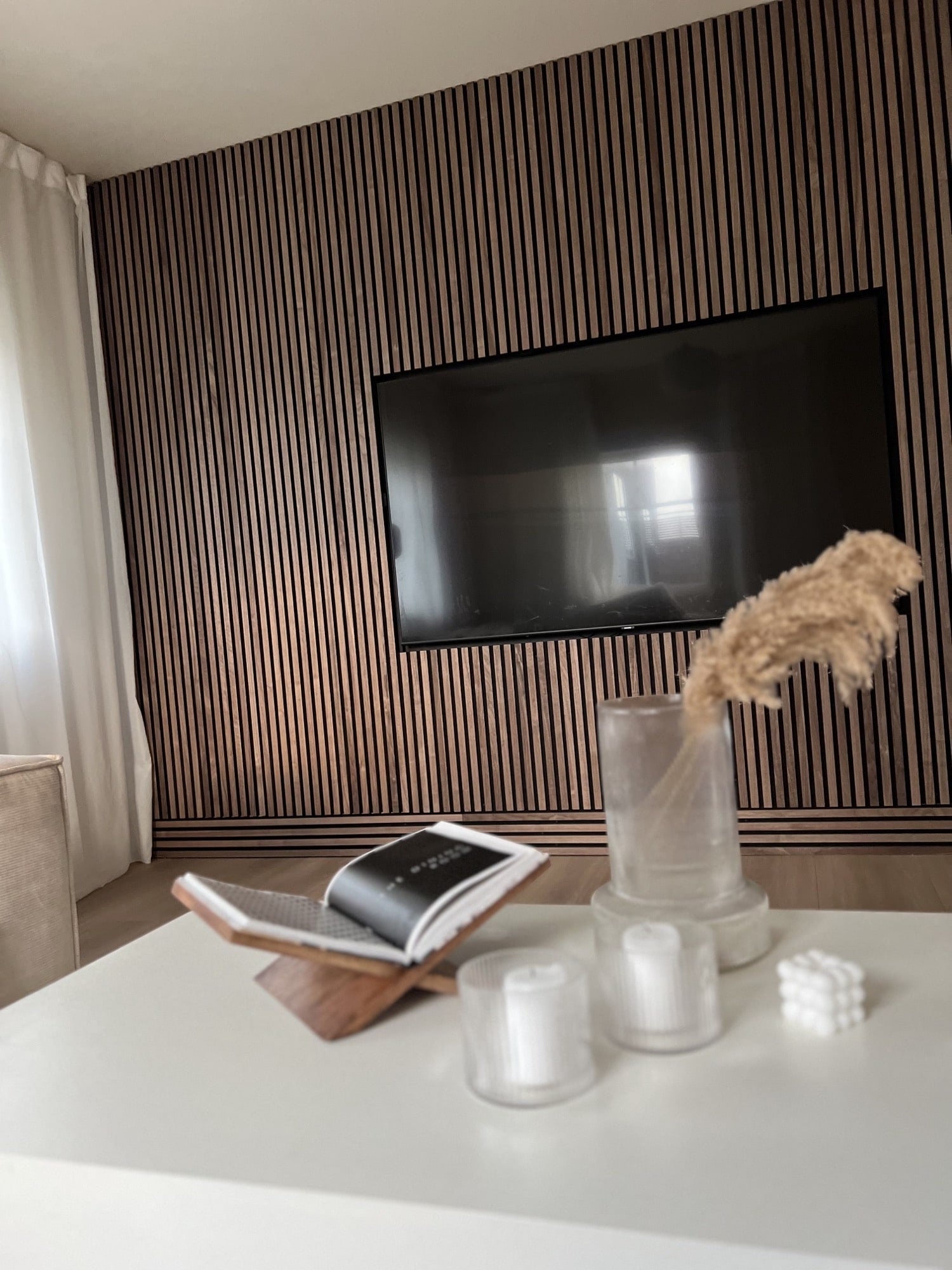 Akustikpaneele Palissar® Premium | 244x60 cm - Smoked Oak