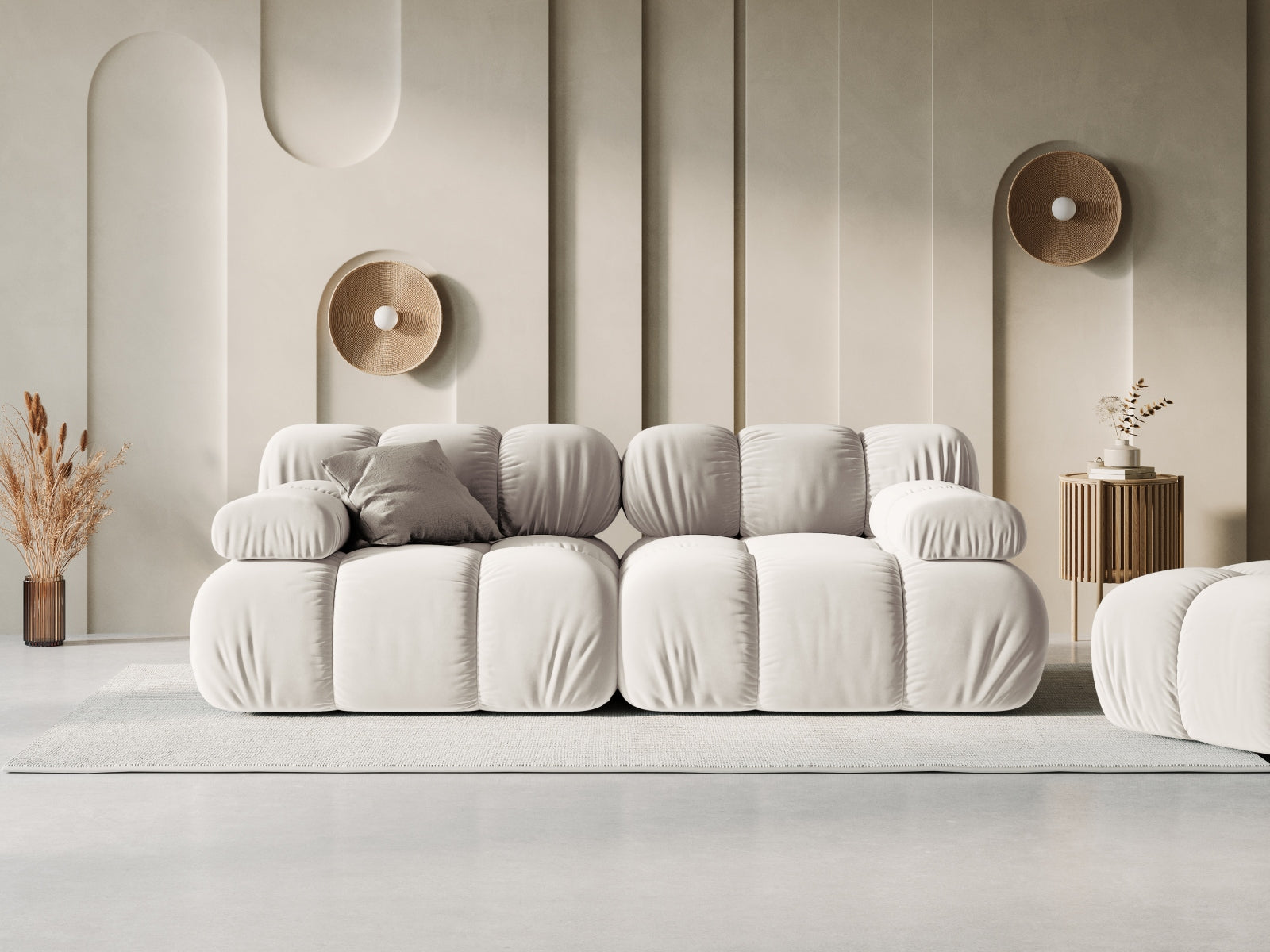 Divano Bellis a 2 posti - beige ingresso