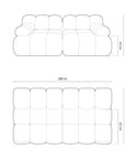 Divano Bellis a 2 posti - beige ingresso
