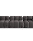 Bellis 3 - Sitzer Sofa - dunkelgrau - Palissar