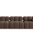 Bellis 3 - Sitzer Sofa - braun - Palissar