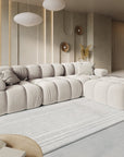 Bellis 3 - Sitzer Sofa - hellbeige - Palissar