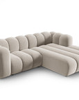 Lupine L - Sofa rechts - beige - Palissar