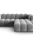 Lupine L - Sofa rechts - grau - Palissar