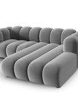 Lupine L - Sofa rechts - grau - Palissar
