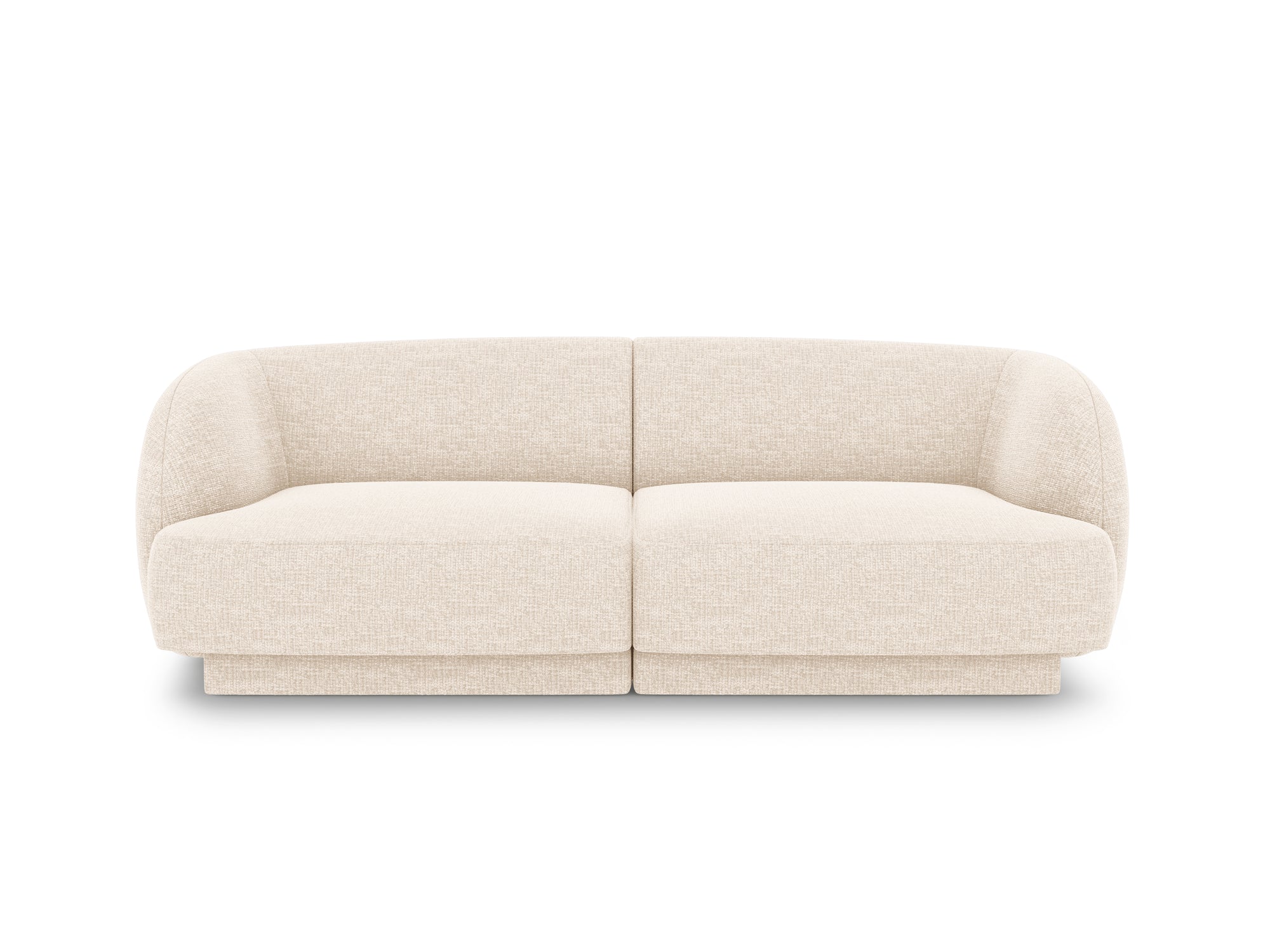Canapé 2 places Miley - beige clair