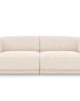 Canapé 2 places Miley - beige clair