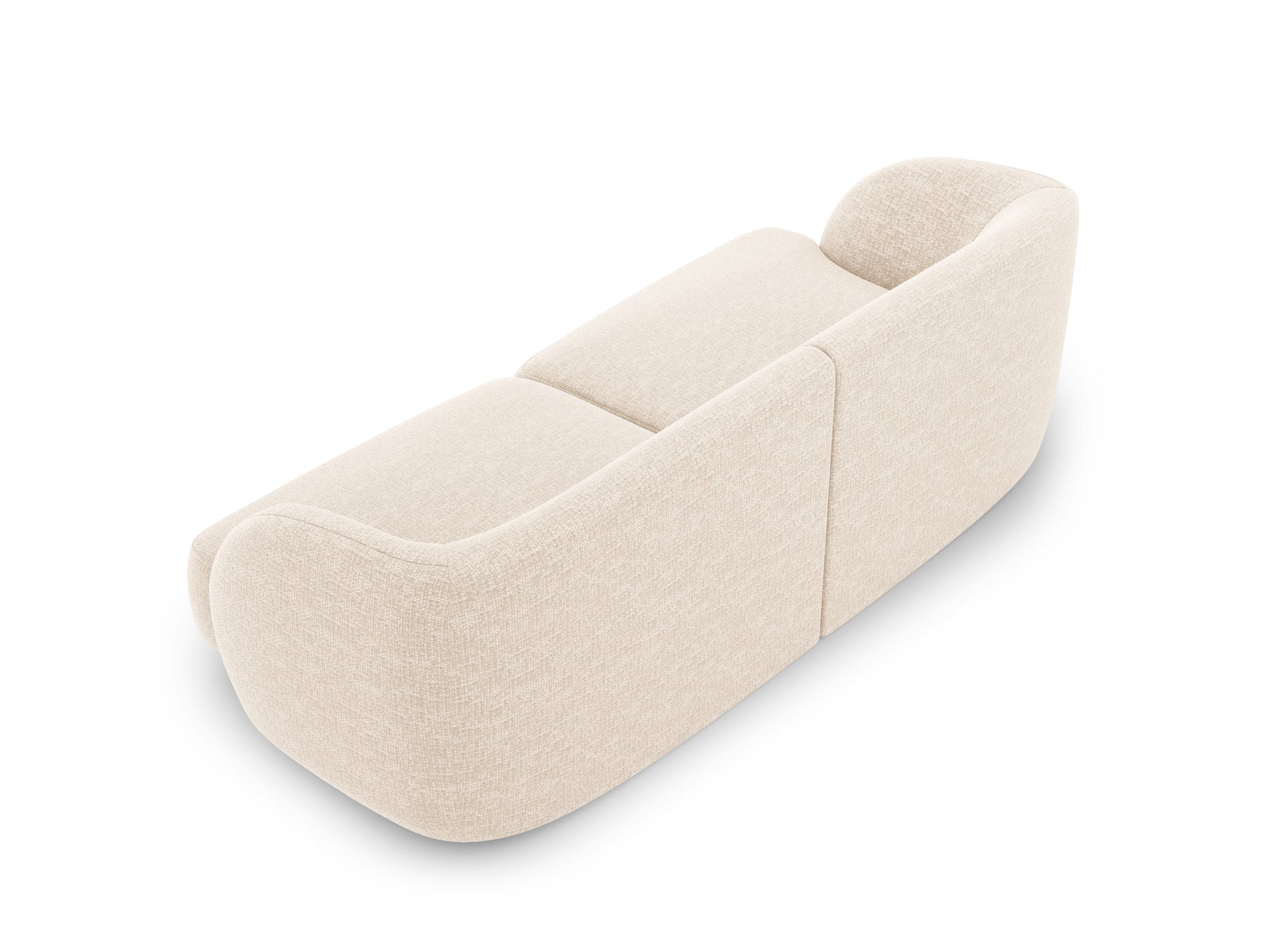 Canapé 2 places Miley - beige clair