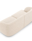 Canapé 2 places Miley - beige clair