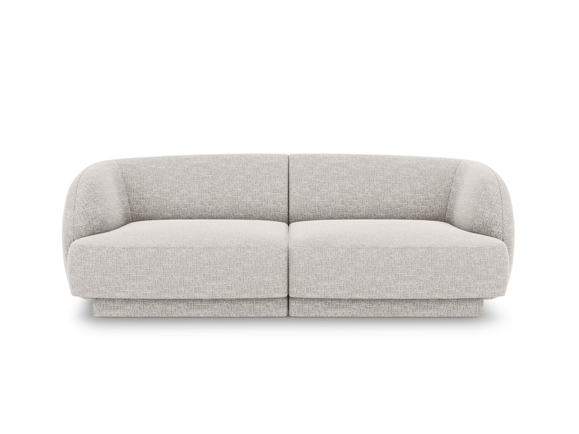 Canapé 2 places Miley - gris clair