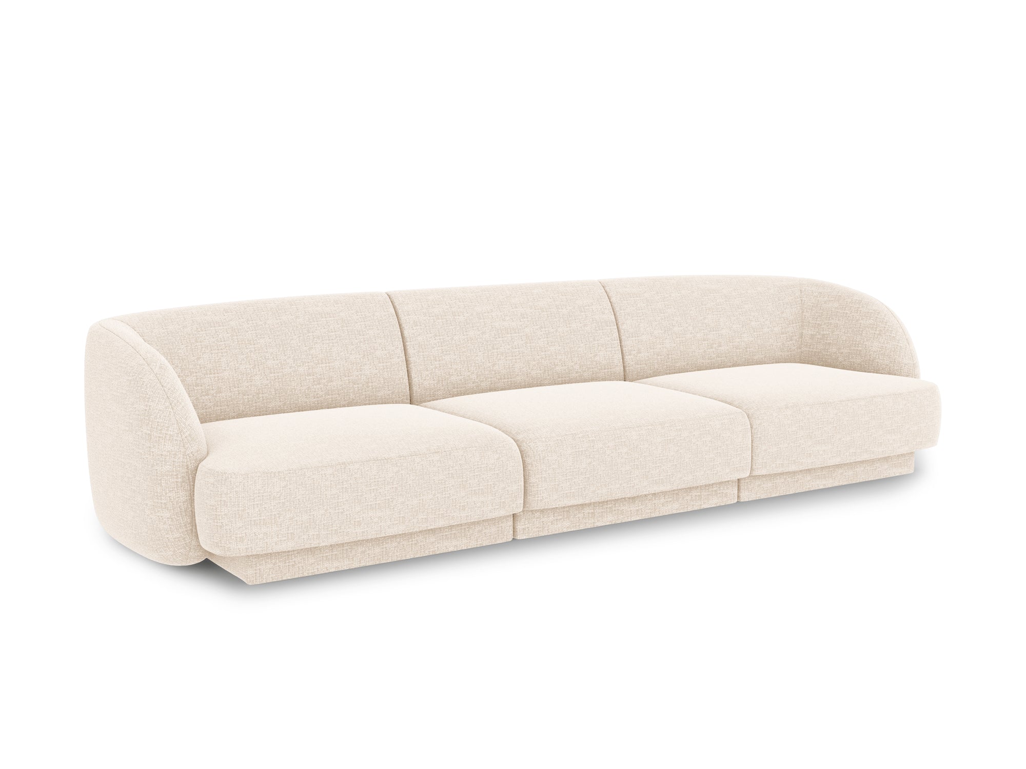 Divano Miley a 3 posti - beige chiaro