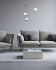 Divano a 3 posti Agate - grigio chiaro