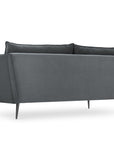 Divano a 3 posti Agate - grigio scuro