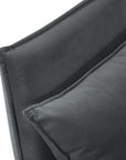 Divano a 3 posti Agate - grigio scuro