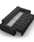 Byron 3 - Sitzer Sofa - grau - Palissar