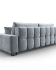 Byron 3 - Sitzer Sofa - hellblau - Palissar