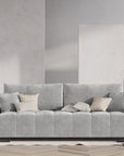 Byron 3 - Sitzer Sofa - hellgrau - Palissar