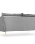 Divano a 4 posti Agate - grigio chiaro