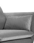 Divano a 4 posti Agate - grigio chiaro