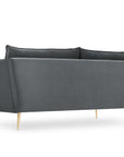 Agate 4 - Seater Sofa - dunkelgrau - Palissar