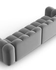 Lupine 4 - Sitzer Sofa - grau - Palissar
