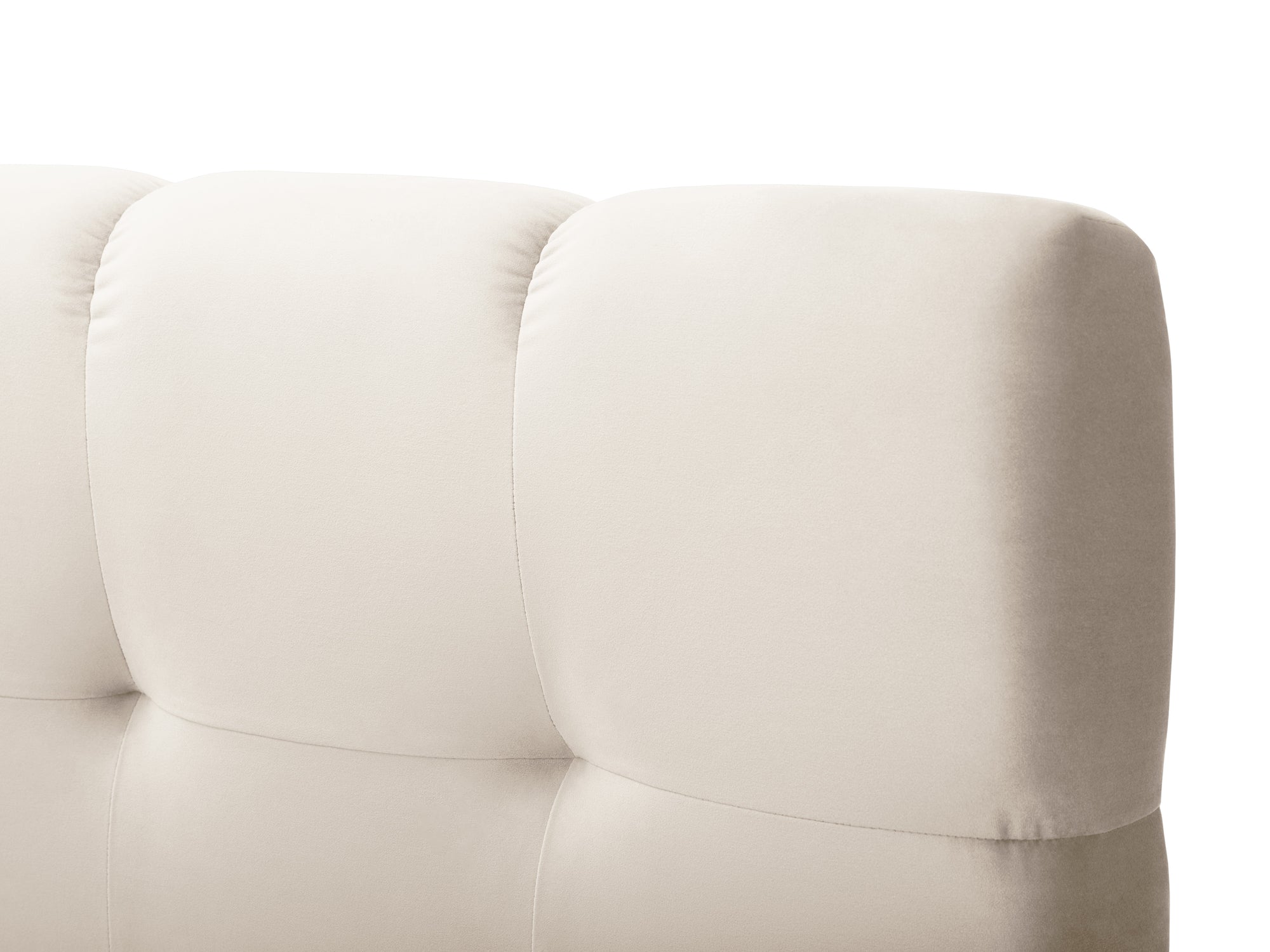 Lits à sommier tapissier Mamaia - beige
