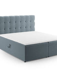 Boxspringbetten Mamaia - hellblau - Palissar