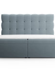 Boxspringbetten Mamaia - hellblau - Palissar