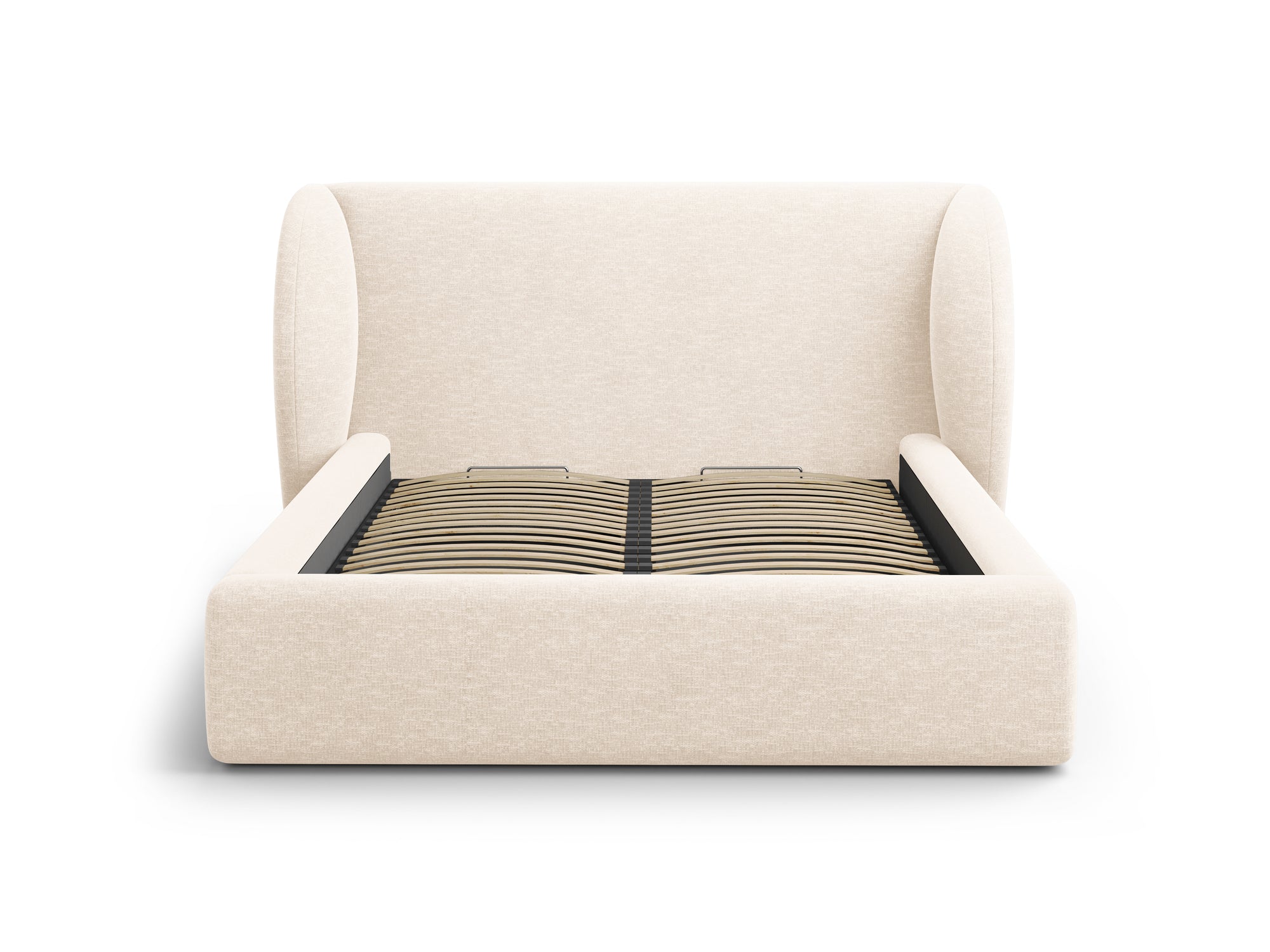 Cadre de lit Miley - beige clair