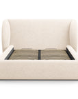 Cadre de lit Miley - beige clair
