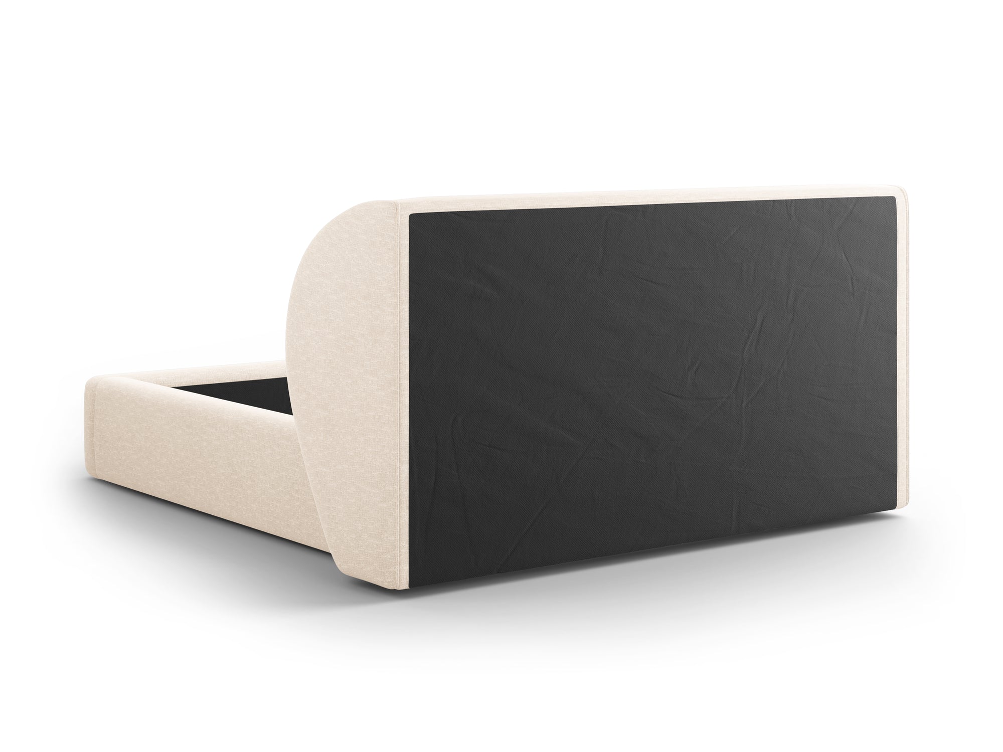 Cadre de lit Miley - beige clair