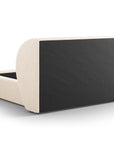 Cadre de lit Miley - beige clair