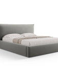 Struttura letto Agate - grigio scuro