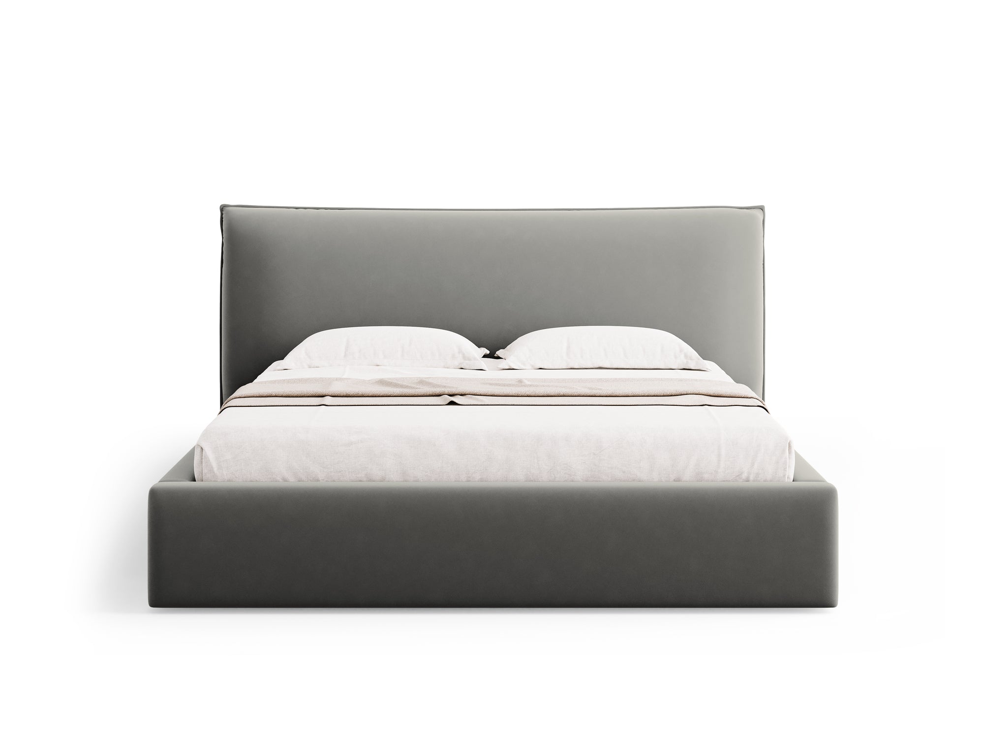 Struttura letto Agate - grigio scuro