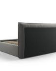 Struttura letto Agate - grigio scuro