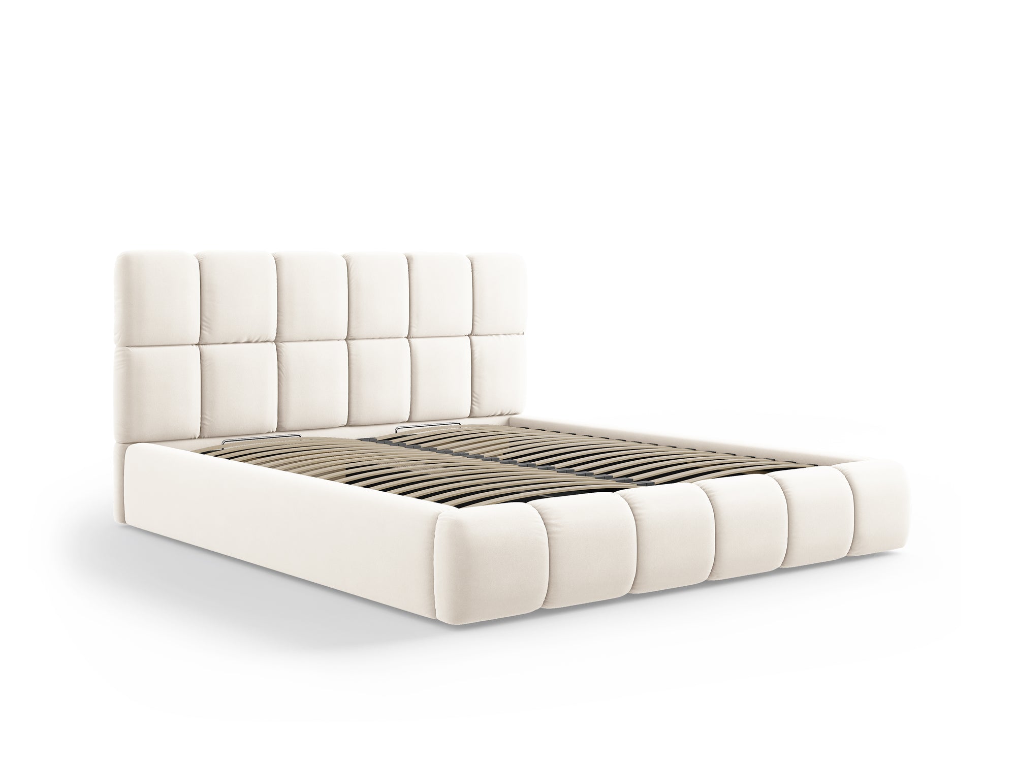 Cadre de lit Bellis - beige clair