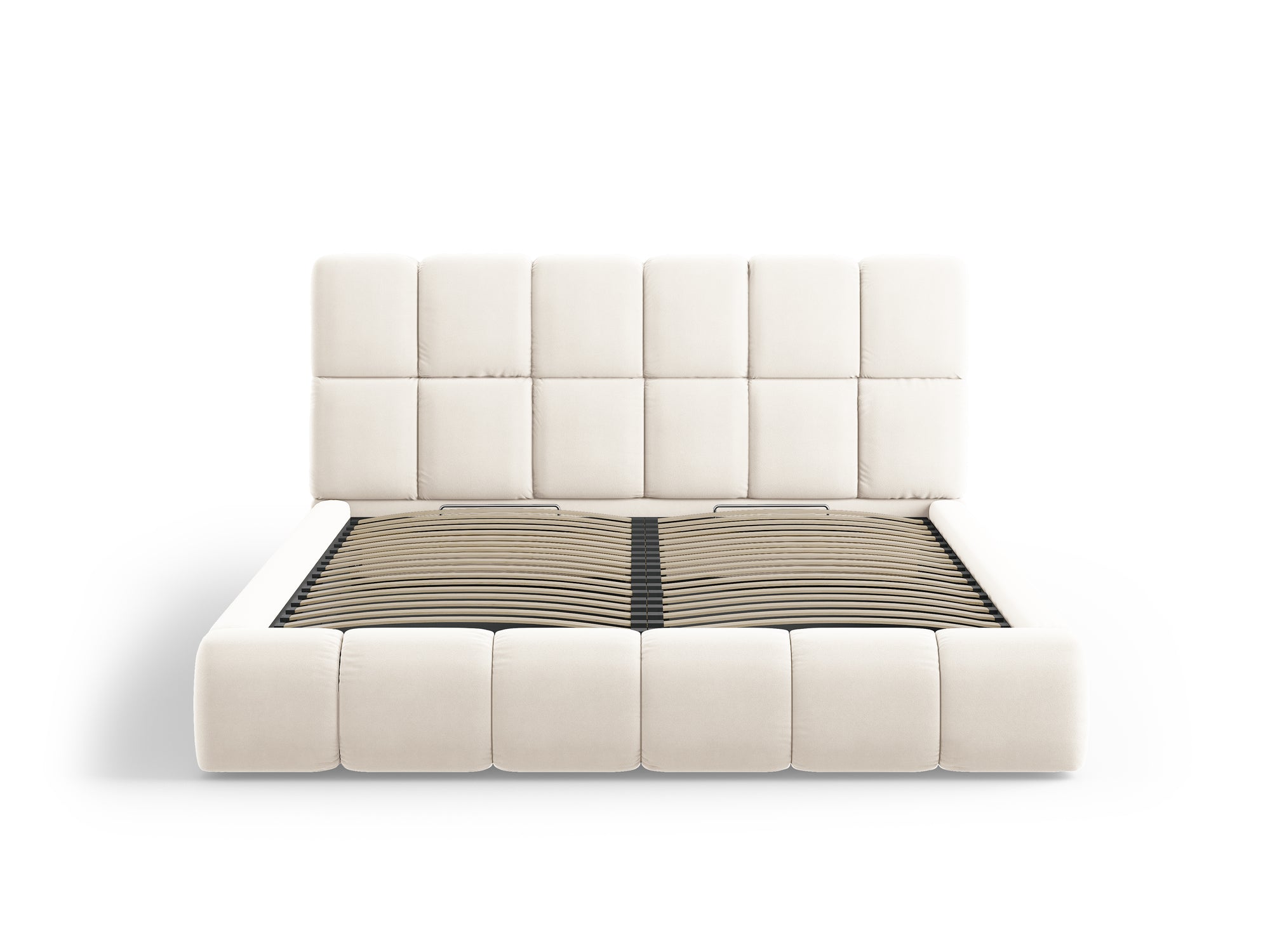 Cadre de lit Bellis - beige clair