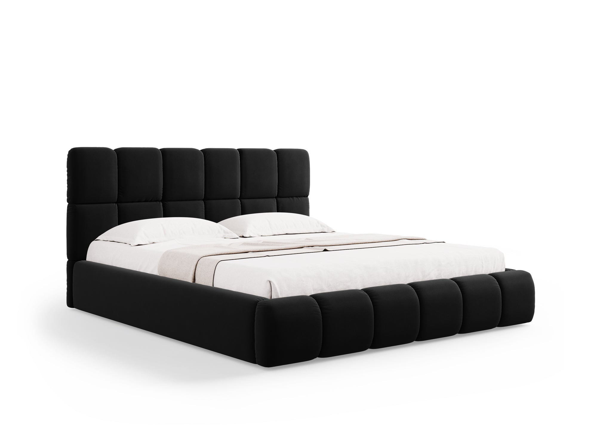 Struttura letto Bellis - nero