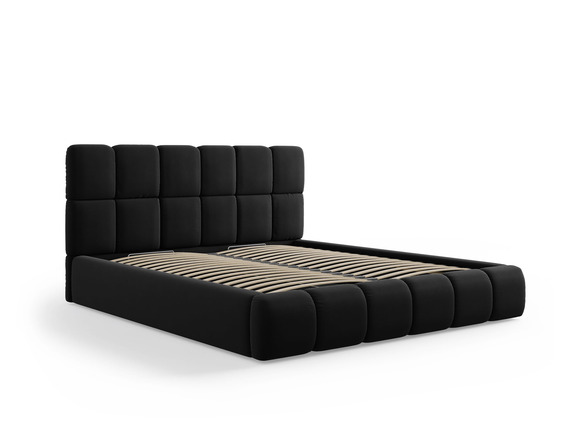 Struttura letto Bellis - nero